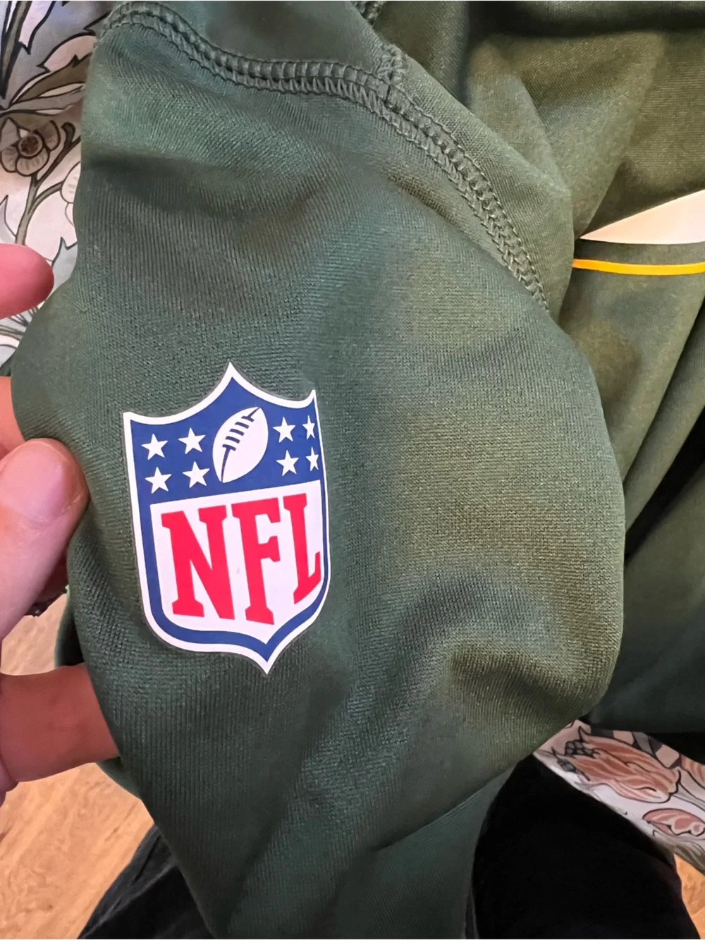 Nike NFL On Field Apparel Green Bay Packers Crewneck Sweatshirt
